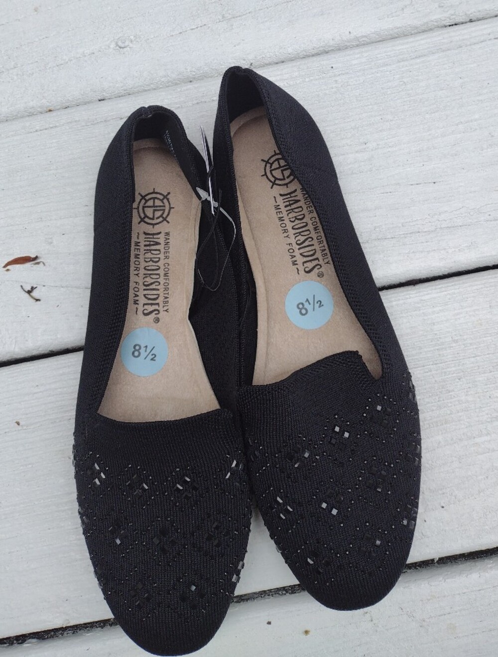 Harborsides Naila Memory Foam Flats 8.5